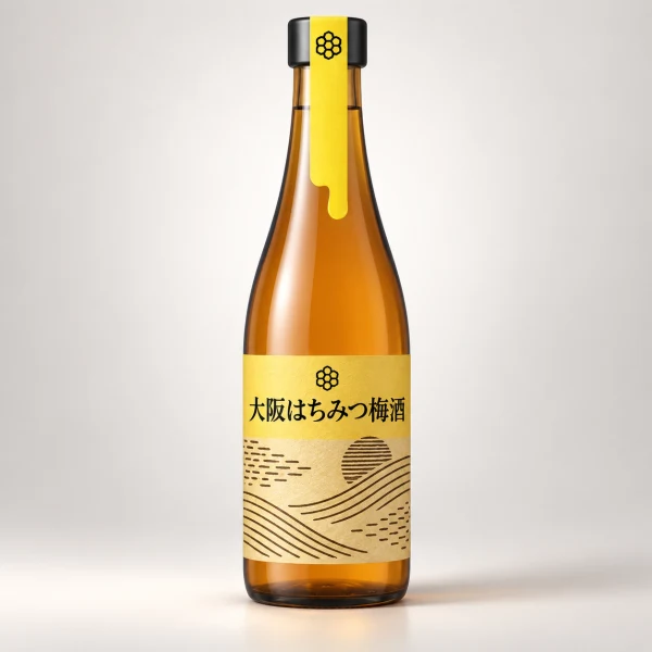 Junmai Aged Sake-Brewed Osaka Honey Plum Wine 300ml [Excluded from Discounts]