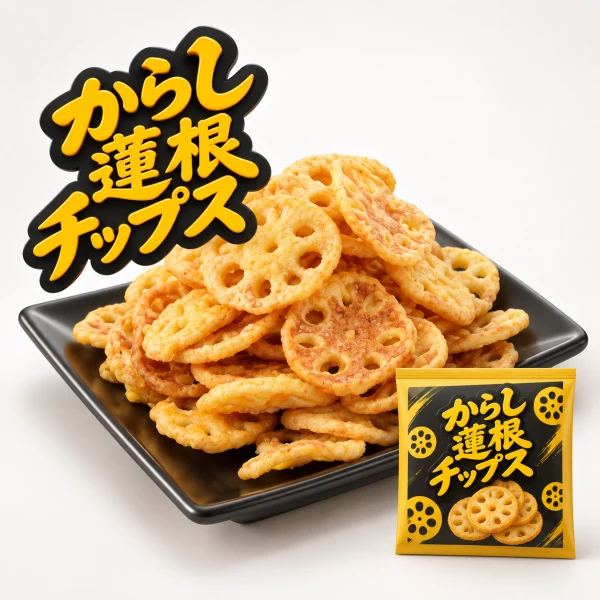 Wasabi Lotus Root Chips