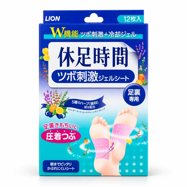 Kyusoku Jikan Textured Foot Patch