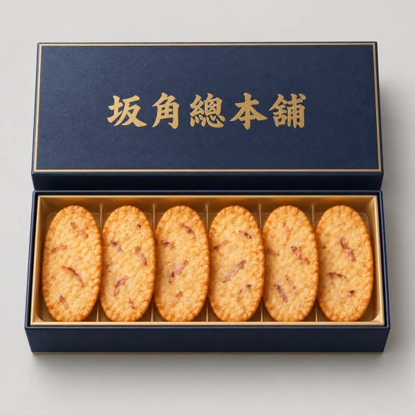 Sakasue Sohonpo Osaka Squid Rice Cracker