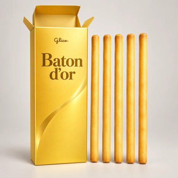 Glico Baton d'or Butter Stick