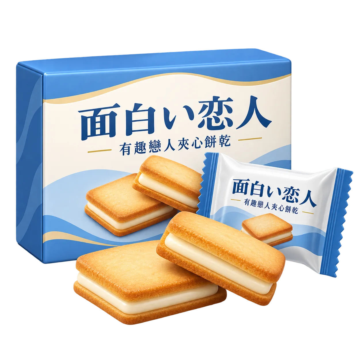 Omoshiroi Koibito Sandwich Cookies