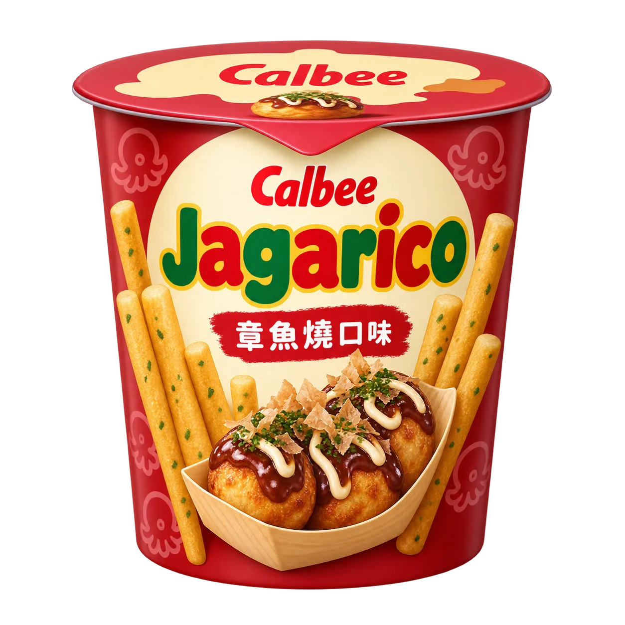 Calbee Jagarico Takoyaki Flavor