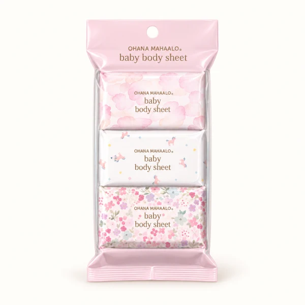 Ohana Mahaalo Fragrance Mini Body Sheet Set