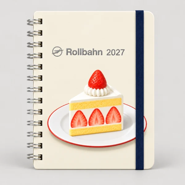 2026年10月始まり手帳 月間 M ロルバーンダイアリー ケーキ【ロフト限定】