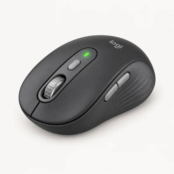 羅技 滑鼠 SIGNATURE M750(支援Chrome／Android／iPadOS／Mac／Windows11) 石墨灰 M750MGR [光學式 /無線 /6鍵 /Bluetooth・USB]