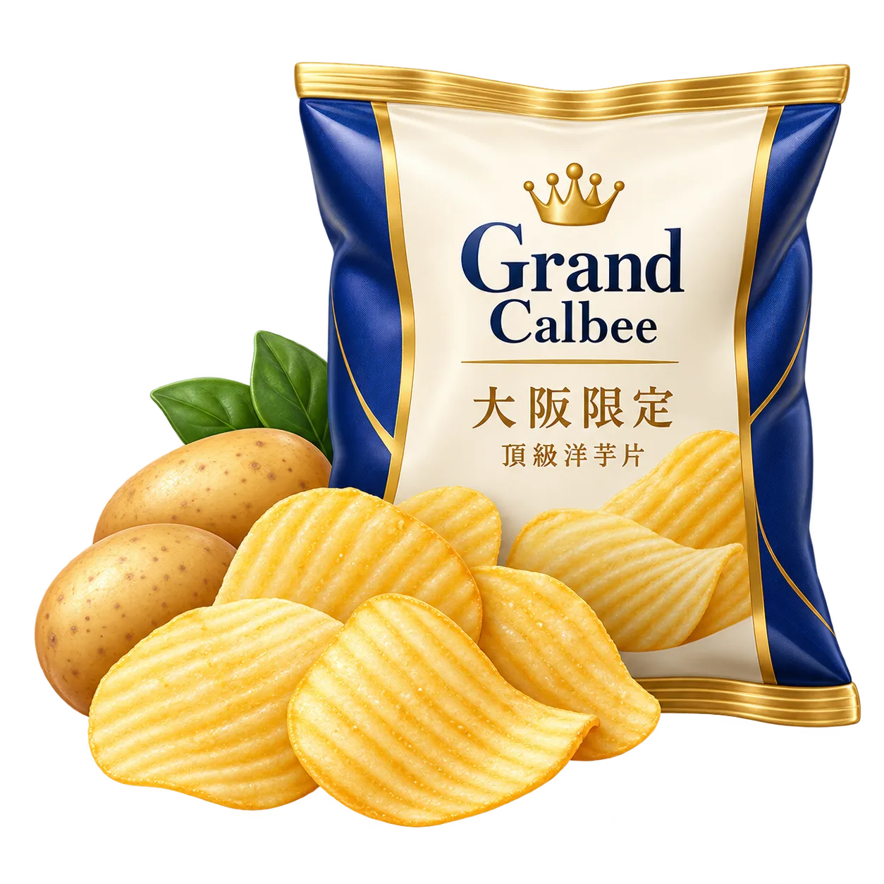 Grand Calbee Osaka Limited Premium Potato Chips