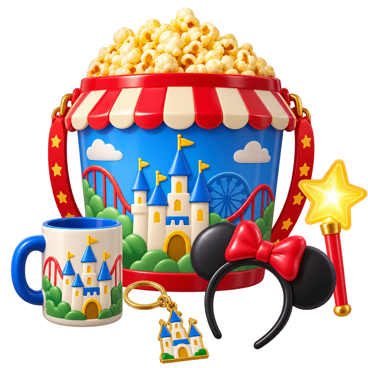 Super Nintendo World Merchandise & Popcorn Bucket