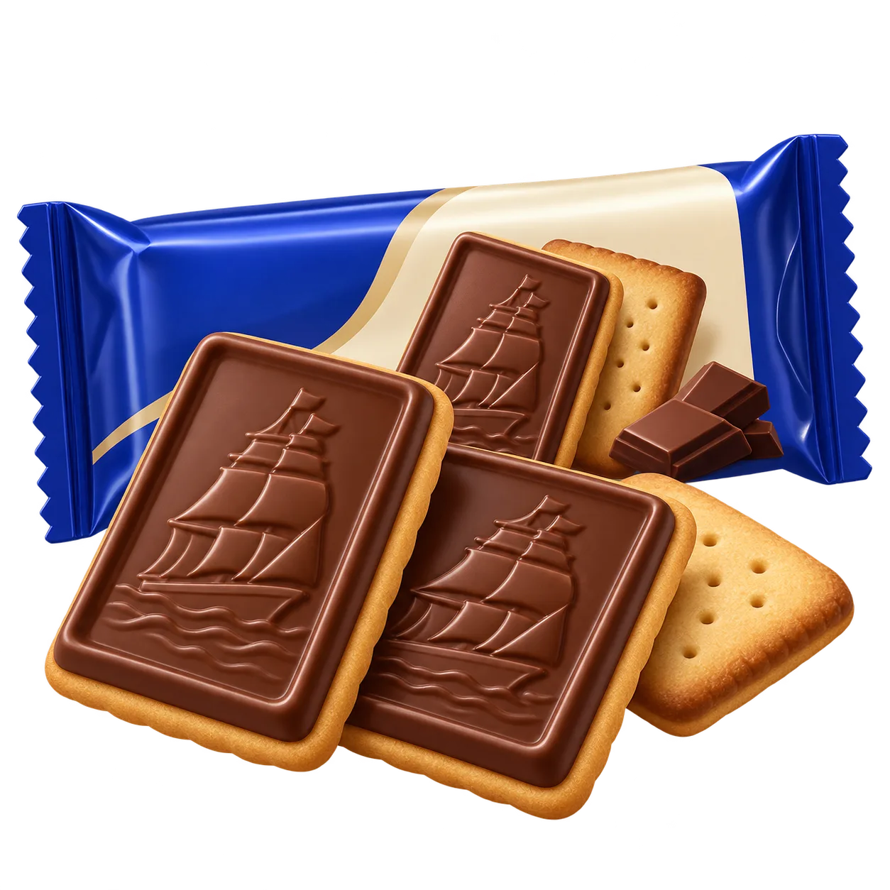 Bourbon Alfort Chocolate Biscuit