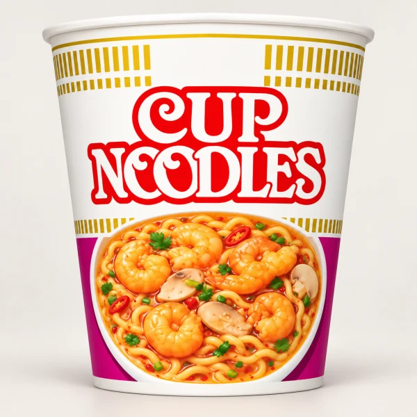 Nissin Cup Noodle Thai Tom Yum Flavor