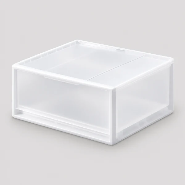 Polypropylene Storage Box, Wide (Medium)