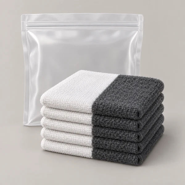 Double-Sided Cleaning Cloth for Drain Grime