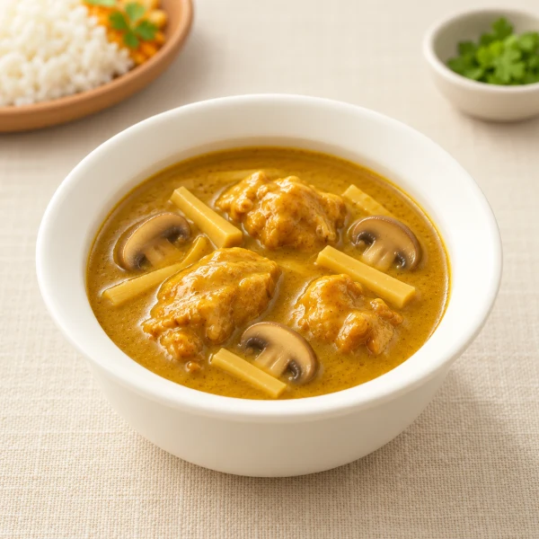 Sri Lankan Coconut Milk Green Chili Chicken Curry