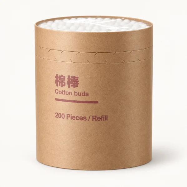 Cotton Swabs (Refill), 200 Pack