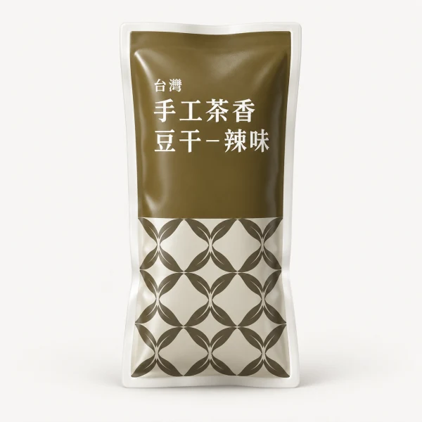 Handmade Tea-Scented Dried Tofu - Spicy Flavor