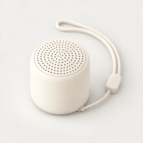 Portable Wireless Speaker, Gray/White