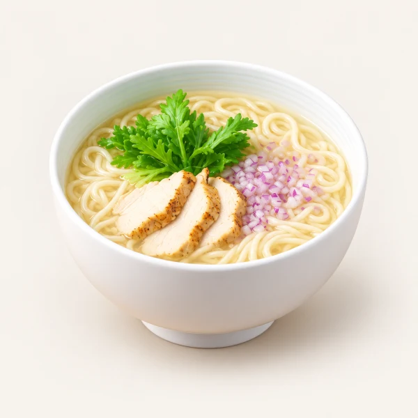 Quick-Cook Noodles Yuzu Salt Soup Noodles