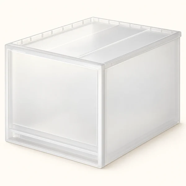 PP Storage Box Deep 2 pack