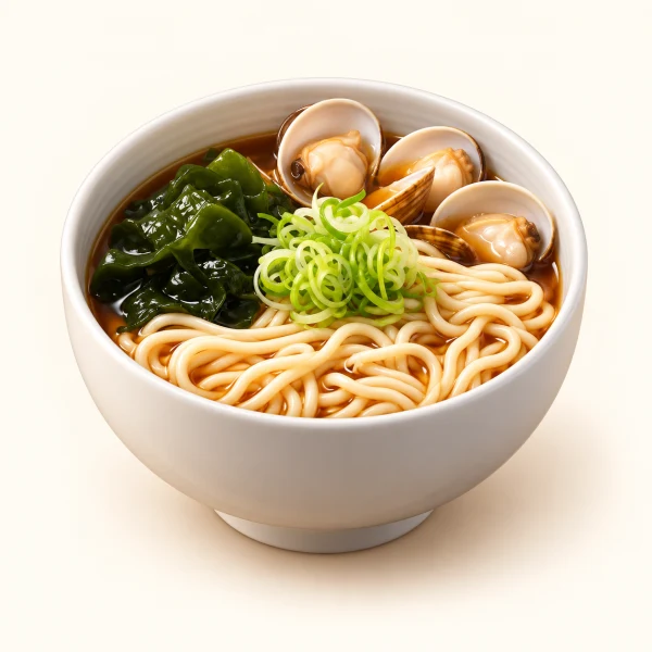 Quick-Cook Noodles Soy Sauce Seafood Soup Noodles