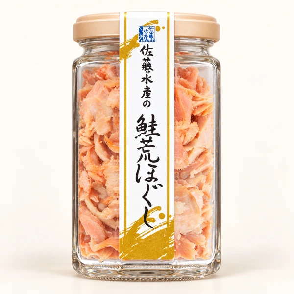 Sato Suisan Coarse Salmon Flakes (1 jar)