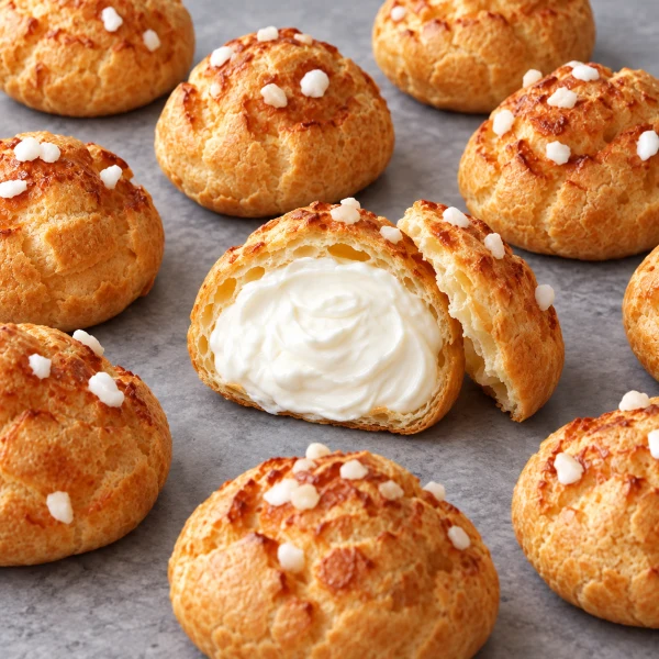 Hakodate Snaffles Fresh Cheese Cream Puff / Custard Cream Puff (1 piece)