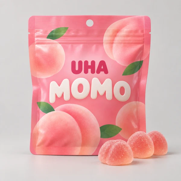 UHA Mikakuto Momo Fukushima Peach Limited Gummy