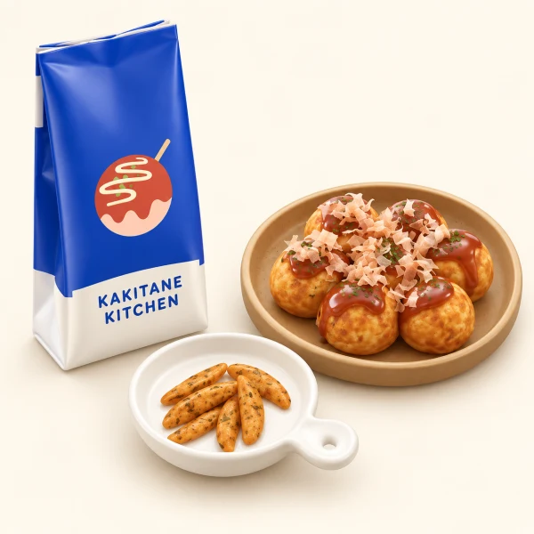 Kakinotane Specialty Shop Takoyaki Sauce Flavor Bag