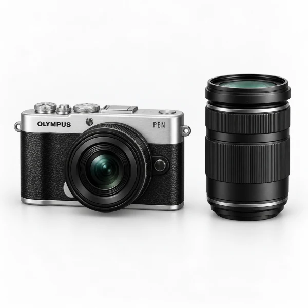 OLYMPUS PEN E-P7 EZ ダブルズームキット シルバー