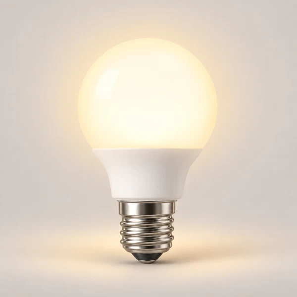Small Bulb Shape LED 60W Equivalent 180° Beam Angle Warm White