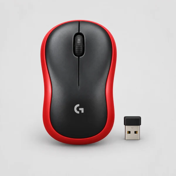 Wireless Mouse M185 レッド