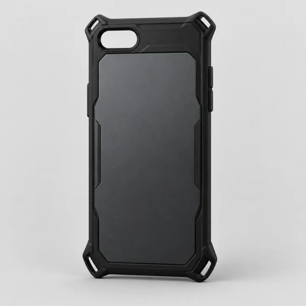 iPhone SE 第3世代 ハイブリッドケース ZEROSHOCK ブラック