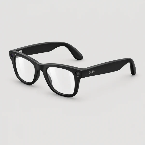 Ray-Ban Wayfarer (Gen 2) Matte Black Clear Large