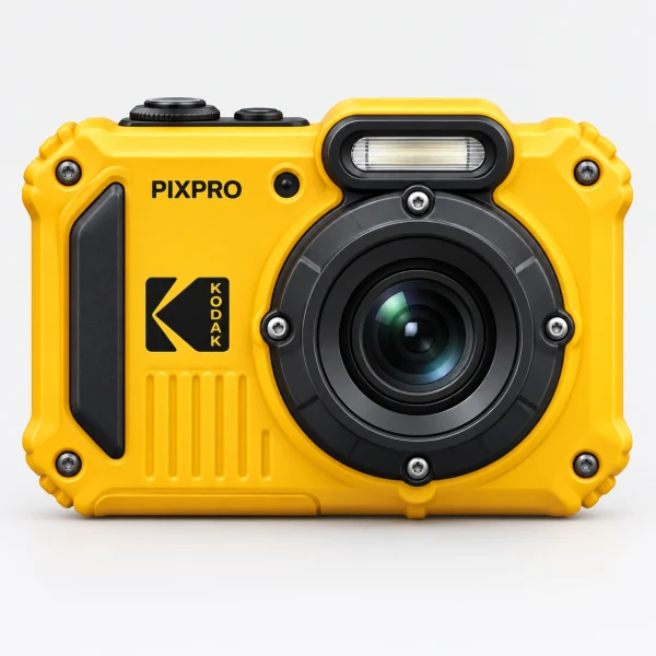 Kodak 柯達 PIXPRO WPZ2 RUGGED CAMERA 防水數位相機(公司貨) 示意圖(本站 AI 重繪)