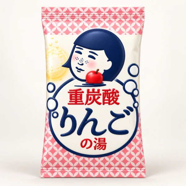 Bicarbonate Bath Salt, Apple Scent