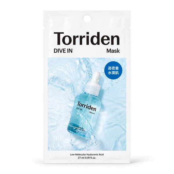 Torriden Dive-In面膜 1片 示意圖(本站 AI 重繪)