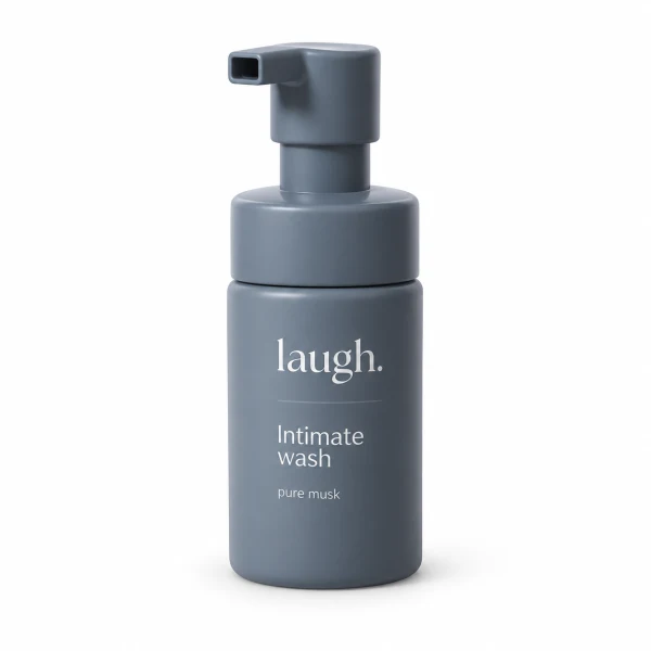 laugh. INTIMATE WASH Pure Musk