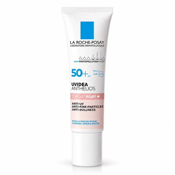 【日本直送】LA ROCHE-POSAY理膚寶水全護清爽防曬液SPF50 PA++++(潤色)-rose 玫紅色 示意圖(本站 AI 重繪)