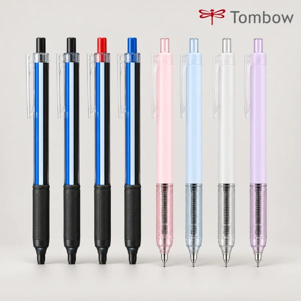 【TOMBOW】MONO graph Lite 中性筆 示意圖（本站 AI 重繪）