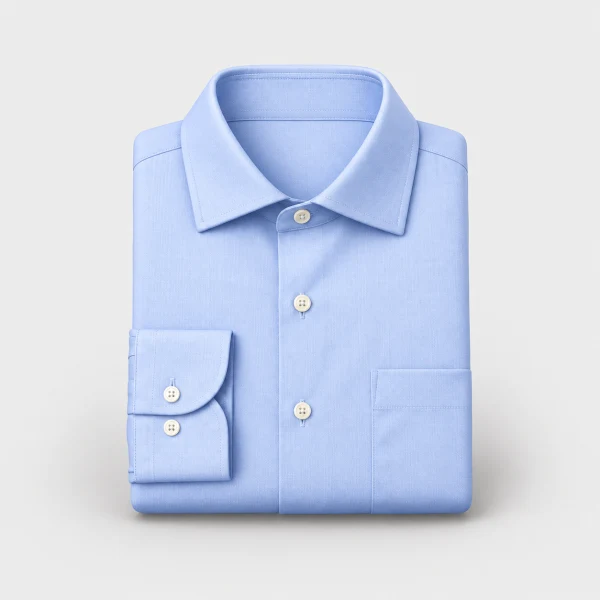 Men's Ultra Non-Iron Slim Fit Shirt (Long Sleeve, Semi-Wide Spread Collar)