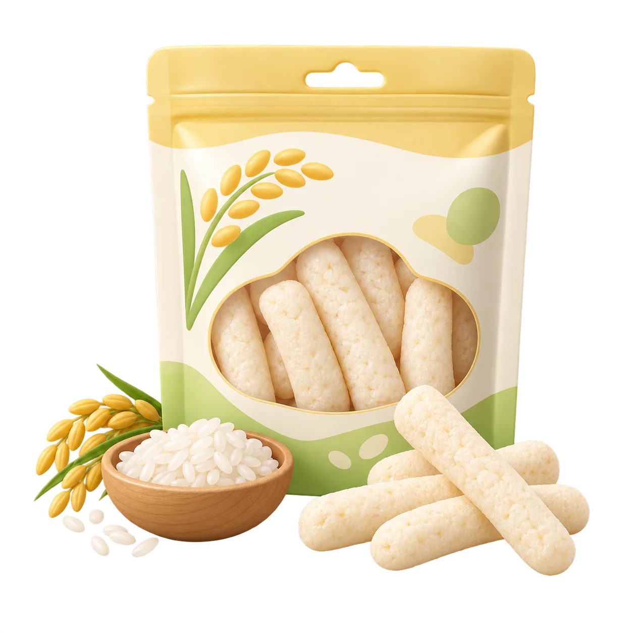 EDISONMAMA Baby Rice Snack Sticks