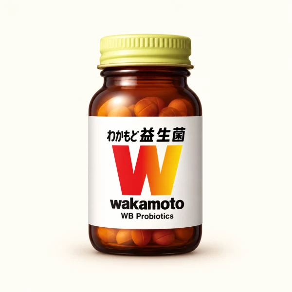 【Wakamoto 若元】若元益生菌_220錠/瓶(食品、獨家高活性WB菌、TriBio Sync配方、使排便順暢、日本原裝) 示意圖(本站 AI 重繪)